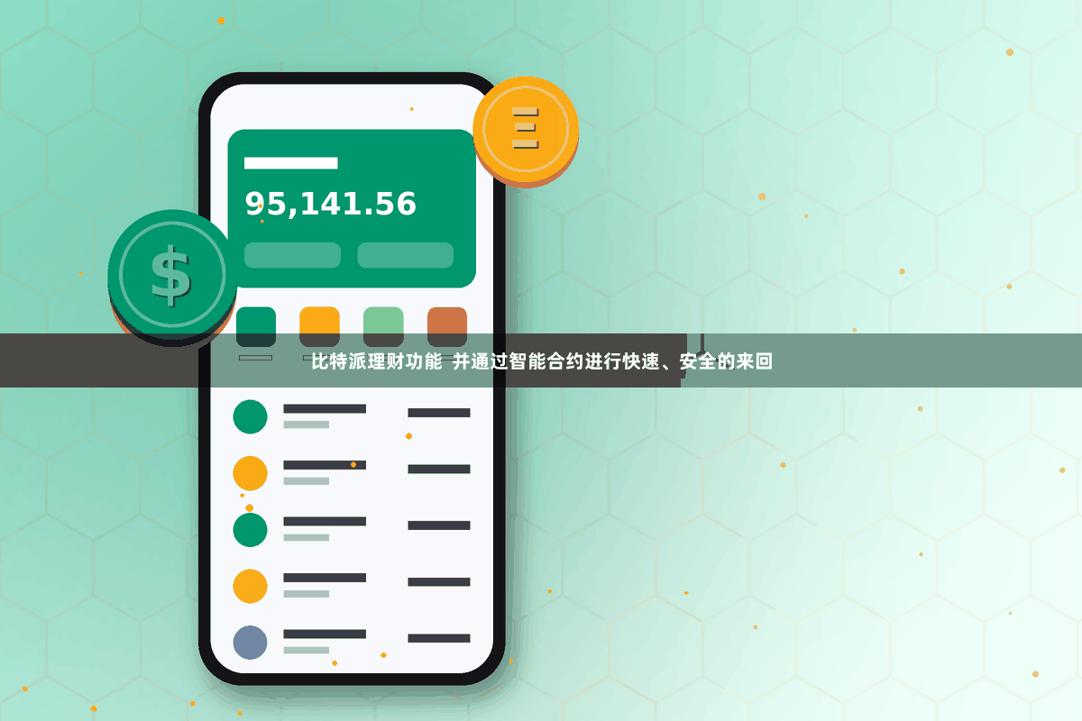 比特派理财功能  并通过智能合约进行快速、安全的来回